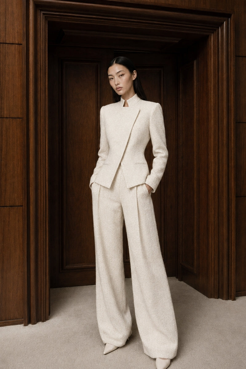 ALINE TWEED TROUSERS