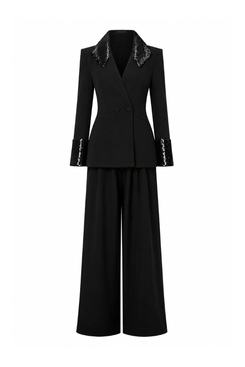 Lili Blanc EDGE BLAZER in classic tailored blazer style, featuring a sleek fit and structured design for a polished look.