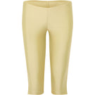 Suncillo dusty butter yellow capris pants with a relaxed fit, lightweight fabric, and casual style perfect for everyday wear.