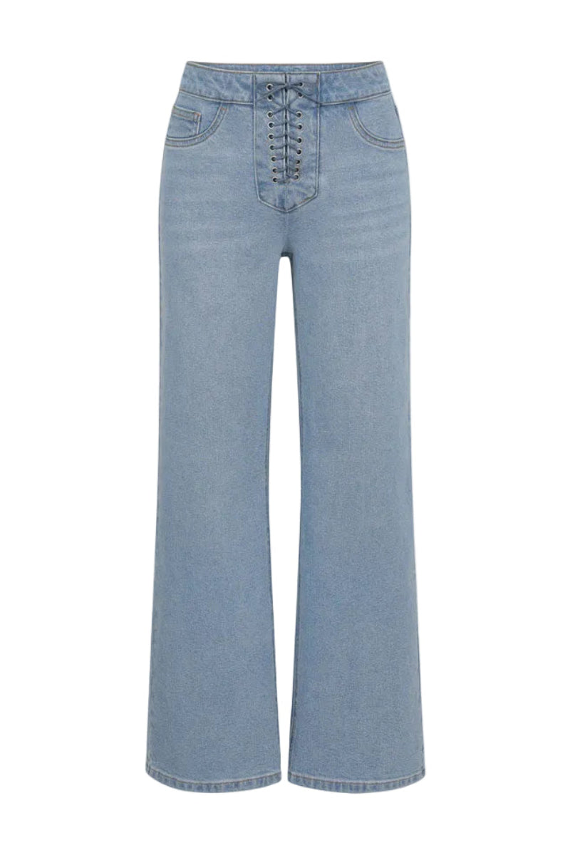 TT Studios Mikey Jean in South Street showing classic denim jeans with a slim fit and detailed stitching.