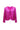 ROUND-NECK DRAWSTRING SILK LONG-SLEEVE SHIRT IN PINK - CULT MIA