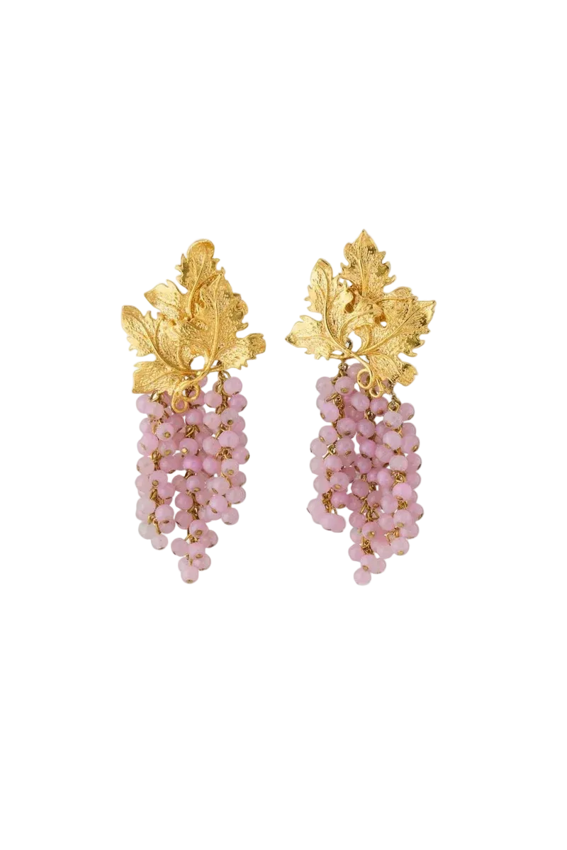 ADILE EARRINGS IN LIGHT PINK