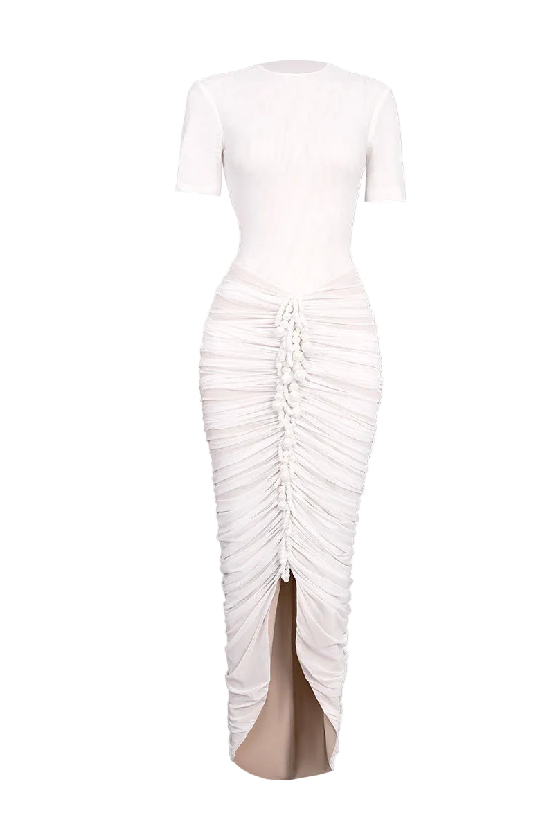 OPAL WHISPER MIDI DRESS