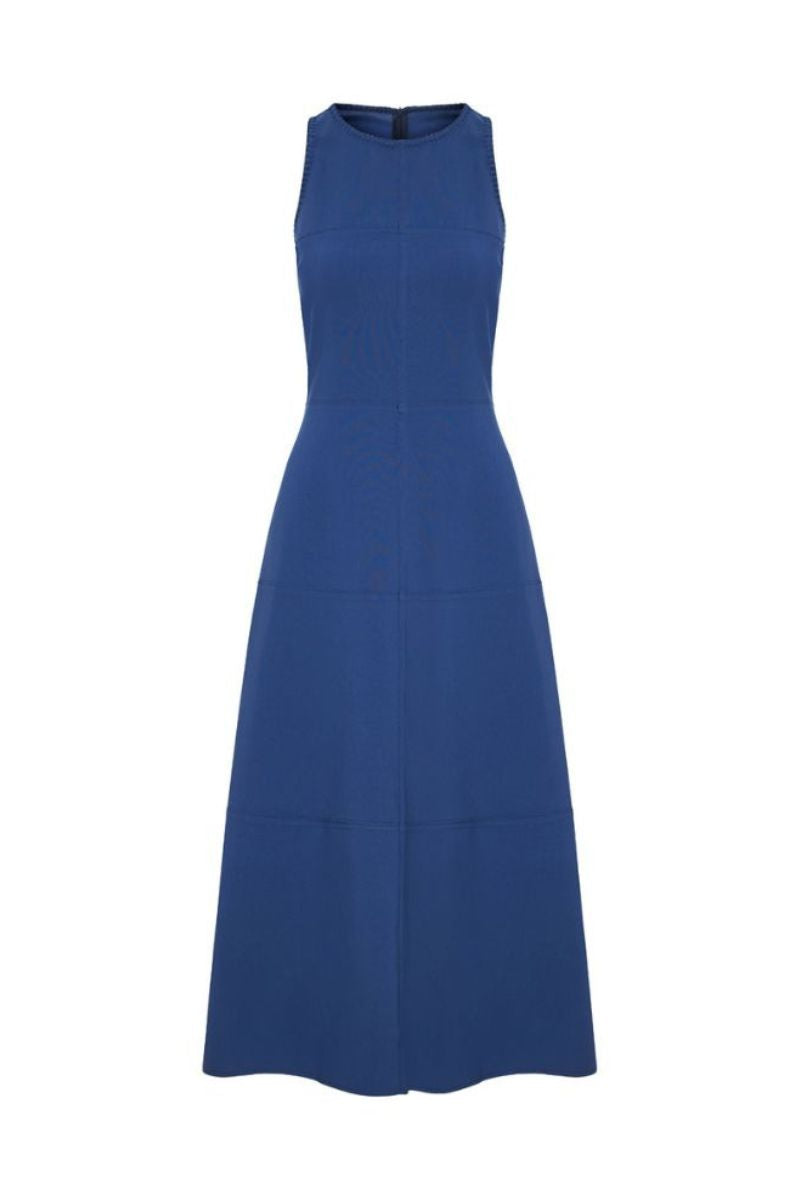 COCO DRESS IN NIGHT BLUE - CULT MIA