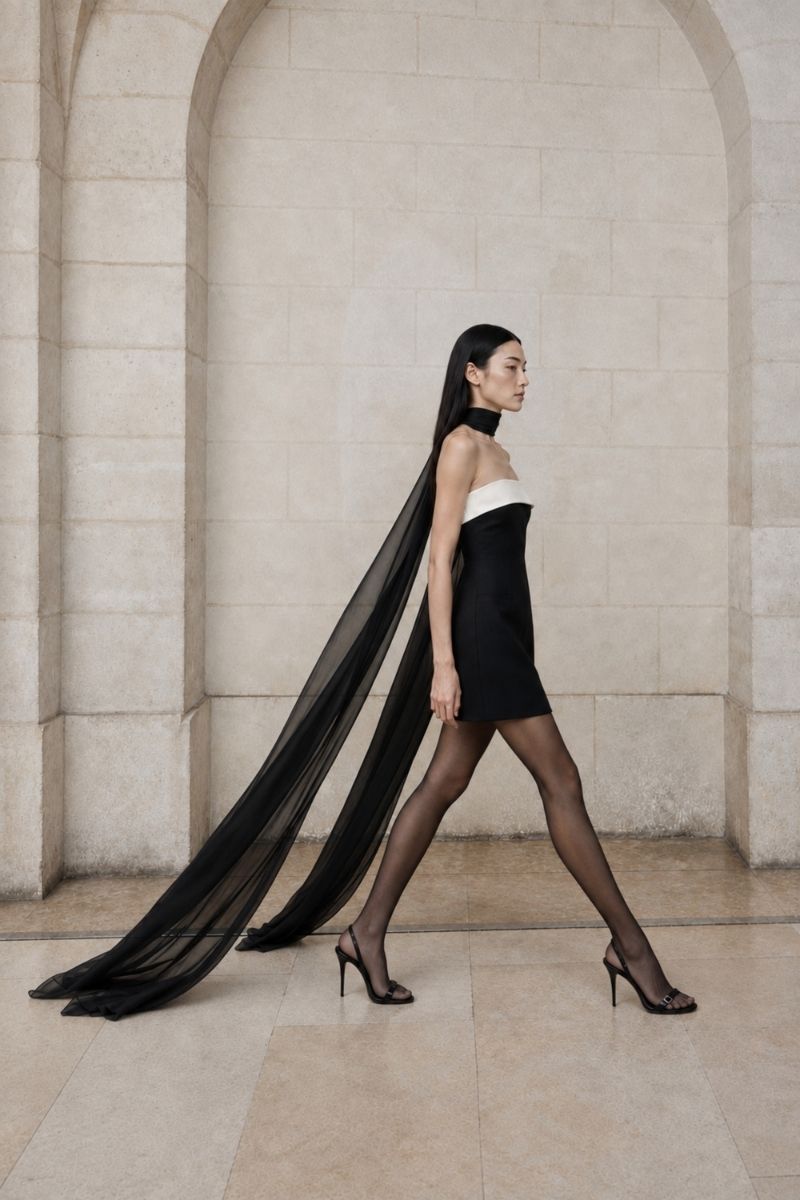 FIORA MINI SATIN DRESS