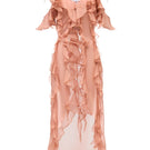OvertheSea Solaris beige tunic cover-up with relaxed fit and lightweight fabric, ideal for beachwear or casual summer outings.