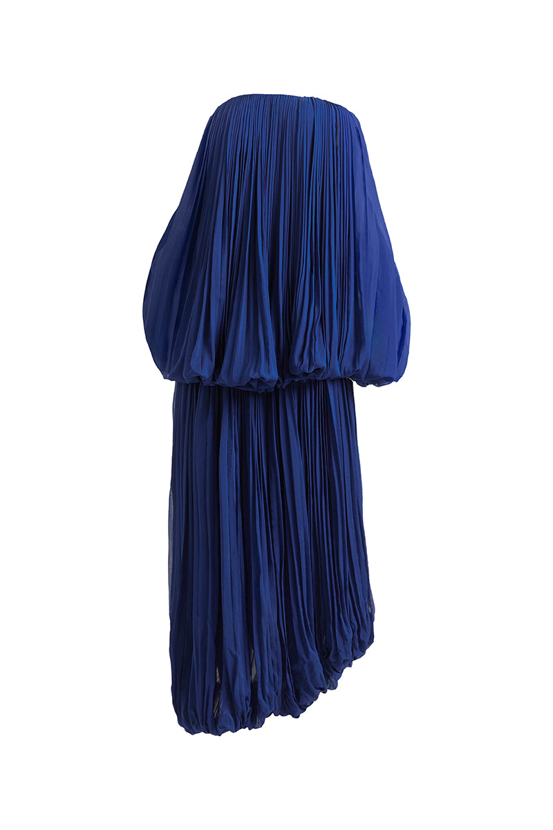 Deme By Gabriella indigo co-ord set featuring a matching top and pants, stylish and comfortable for casual wear.