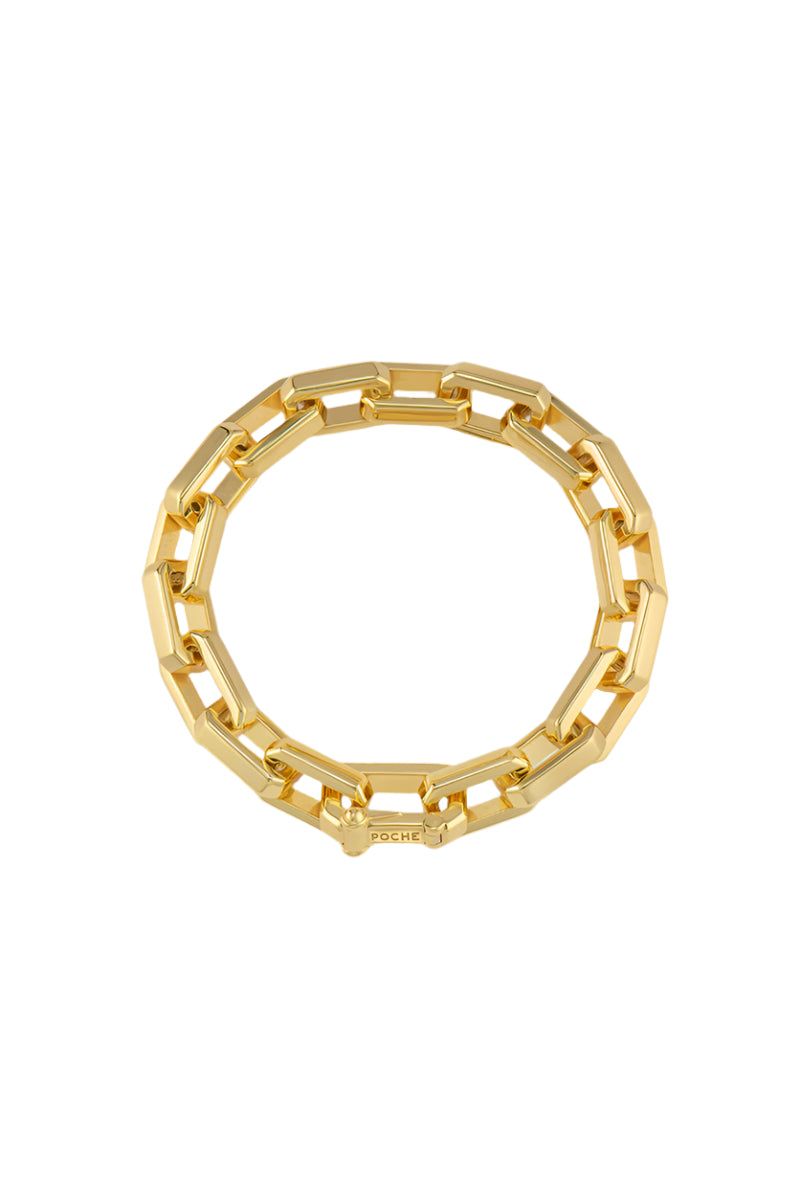CUBE BRACELET IN GOLD - CULT MIA