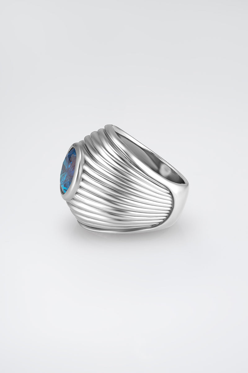 CANDY RING IN SILVER - CULT MIA