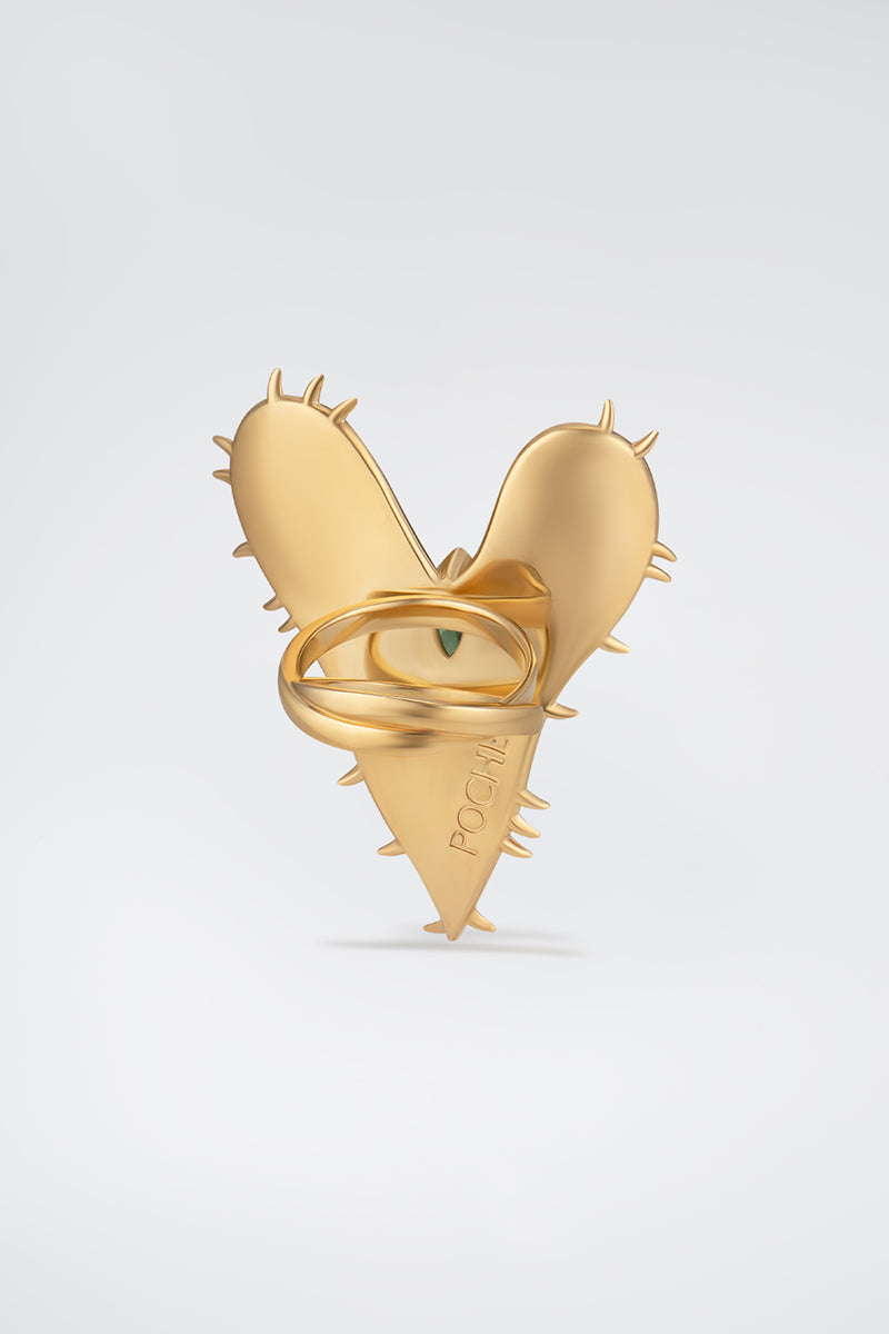 LEAF RING IN GOLD - CULT MIA
