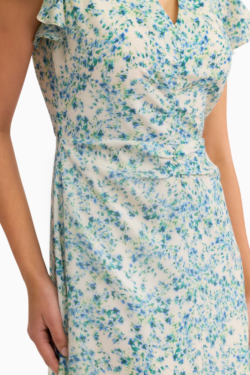BELLAMY SILK DRESS IN CREAM MULTI | CULT MIA | Rebecca Taylor BELLAMY SILK DRESS IN CREAM MULTI | CULT MIA | Rebecca Taylor
