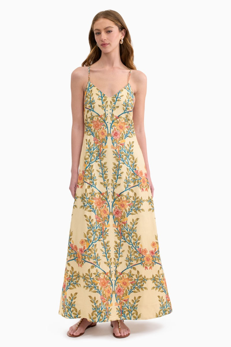 CLEO PRINTED DRESS IN BUTTERCREAM MULTI | CULT MIA | Rebecca Taylor CLEO PRINTED DRESS IN BUTTERCREAM MULTI | CULT MIA | Rebecca Taylor