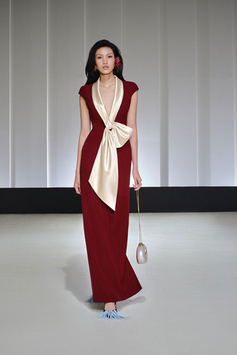 Jenny K Tran Malton Maxi Dress in floral print, flowing fabric, and sleeveless design perfect for summer wear.
