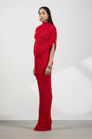 Deme By Gabriella Vienna maxi dress in flowing fabric with a stylish design, perfect for elegant summer occasions.