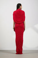 Deme By Gabriella Vienna maxi dress in flowing fabric, featuring a elegant design perfect for summer occasions.