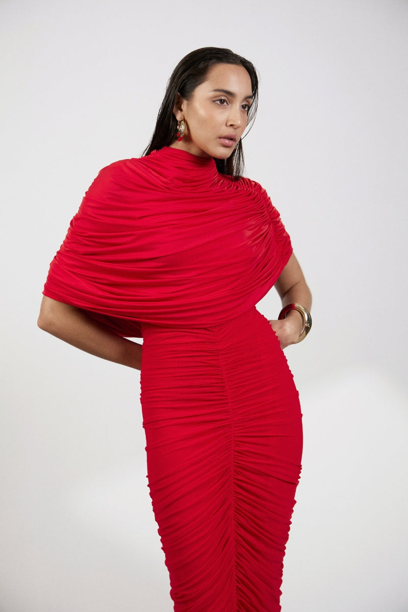 Deme By Gabriella Vienna maxi dress featuring a flowy silhouette and elegant design, perfect for summer occasions.