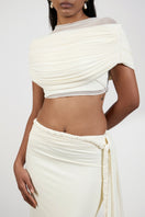 Deme By Gabriella Alyssa co-ords top and skirt set featuring a stylish matching two-piece in a chic fabric.