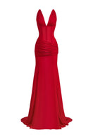 CEM sleeveless V-neck chiffon maxi dress featuring flowing fabric and a relaxed fit, perfect for elegant summer occasions.