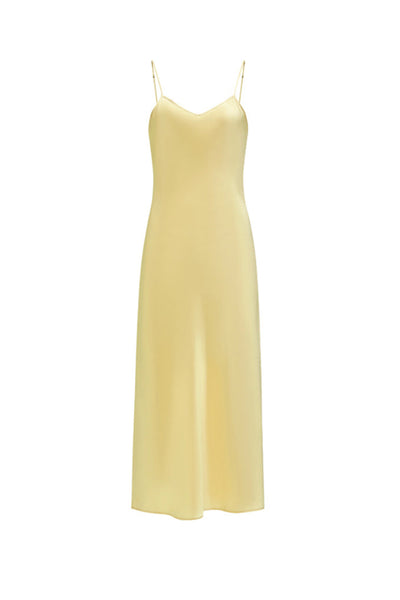 butter yellow slip dress TIMELESS IN | CULT MIA ensuring you stay comfortable Color:Pic Blue Flower colorgrp-51944 J. Crew | Dresses