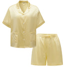 Not Just Pajama Timeless Collection short pajama set with a relaxed fit, featuring a soft fabric and a classic design for comfortable sleepwear.