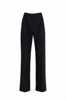Black Opal Pants by Aquarel Studio featuring a tailored fit and stylish design, shown on a model.