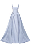 Blue Sienna Royal Taffeta gown by 21Six featuring elegant detailing and a flowing silhouette, perfect for formal occasions.