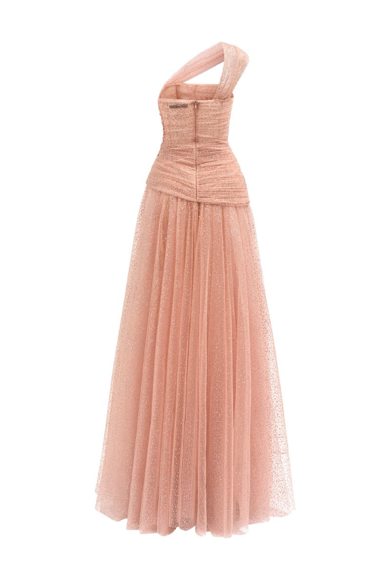21Six DAJAJAH GLITTER TULLE DRESS IN LIGHT PINK | Cult Mia 21Six DAJAJAH GLITTER TULLE DRESS IN LIGHT PINK | Cult Mia