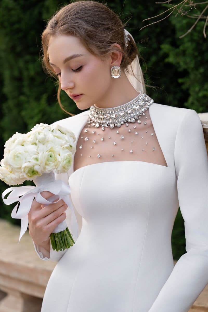Elegant DIANA taffeta cut-out gown by 21Six, featuring a flowing silhouette and stylish cut-out design.