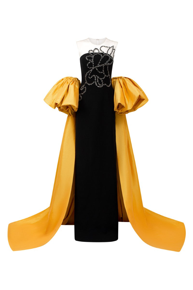 AMÉLIE CREPE GOWN - CULT MIA