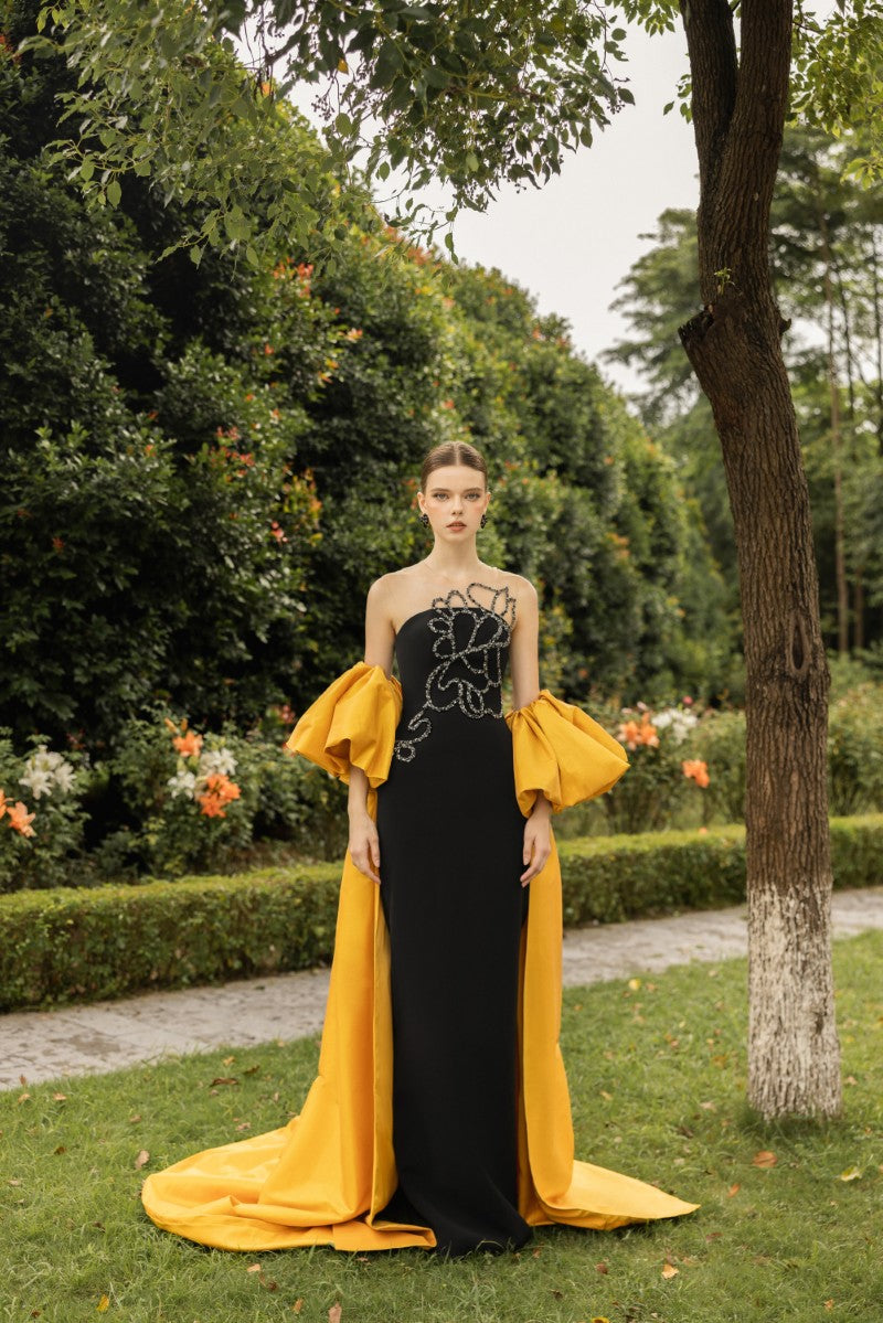 AMÉLIE CREPE GOWN - CULT MIA