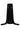 ARIANE CREPE AND CHIFFON GOWN IN BLACK - CULT MIA