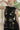 ARIANE CREPE AND CHIFFON GOWN IN BLACK - CULT MIA