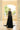 ARIANE CREPE AND CHIFFON GOWN IN BLACK - CULT MIA