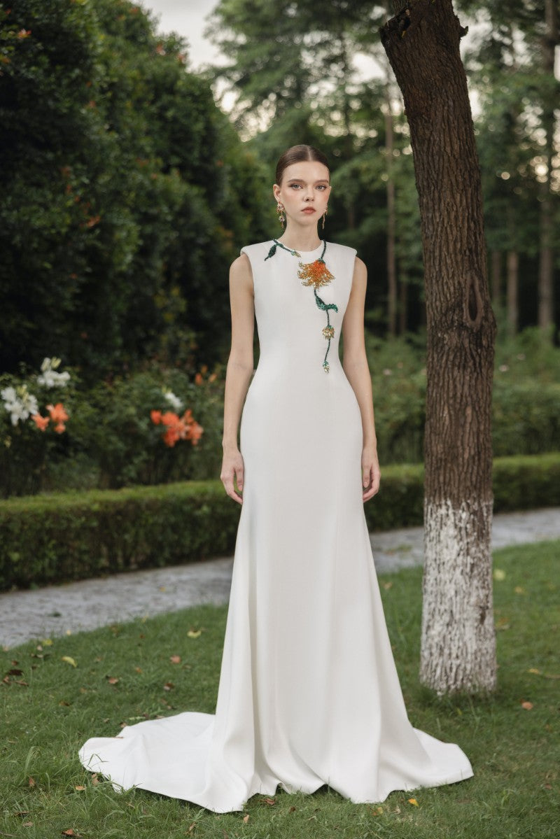 JOSÉPHINE CREPE GOWN - CULT MIA