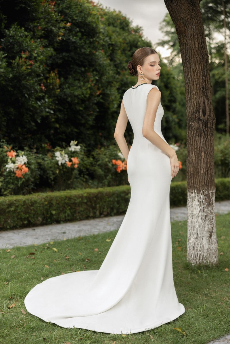 JOSÉPHINE CREPE GOWN - CULT MIA
