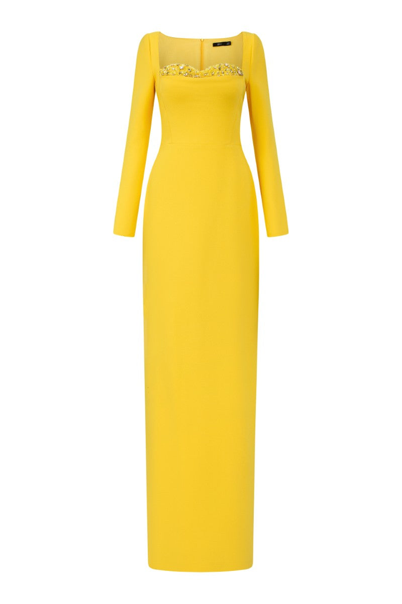 ELISE CREPE GOWN - CULT MIA
