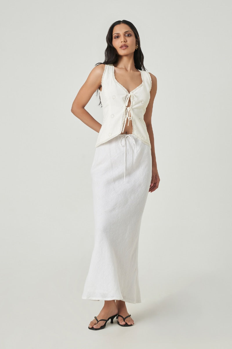 BAHIA TOP IN OFF WHITE - CULT MIA