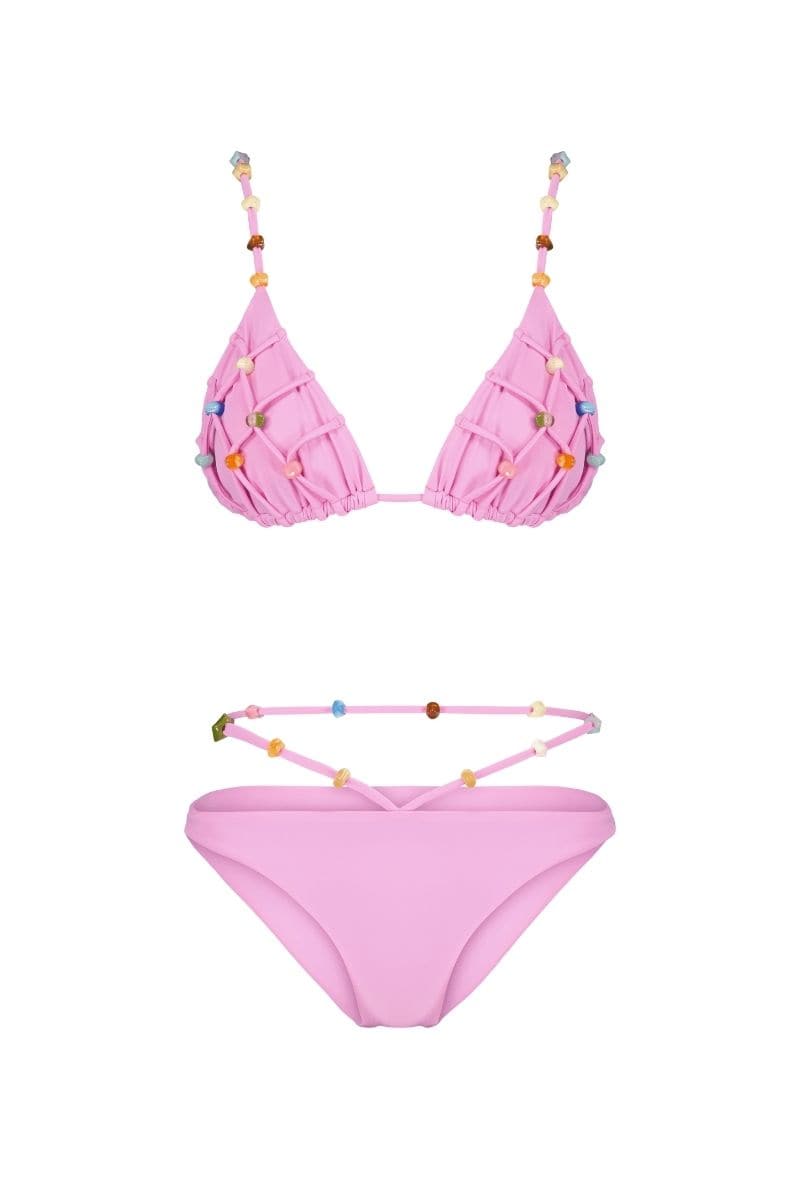 SAKURA SUNSET BIRD BIKINI SET - CULT MIA