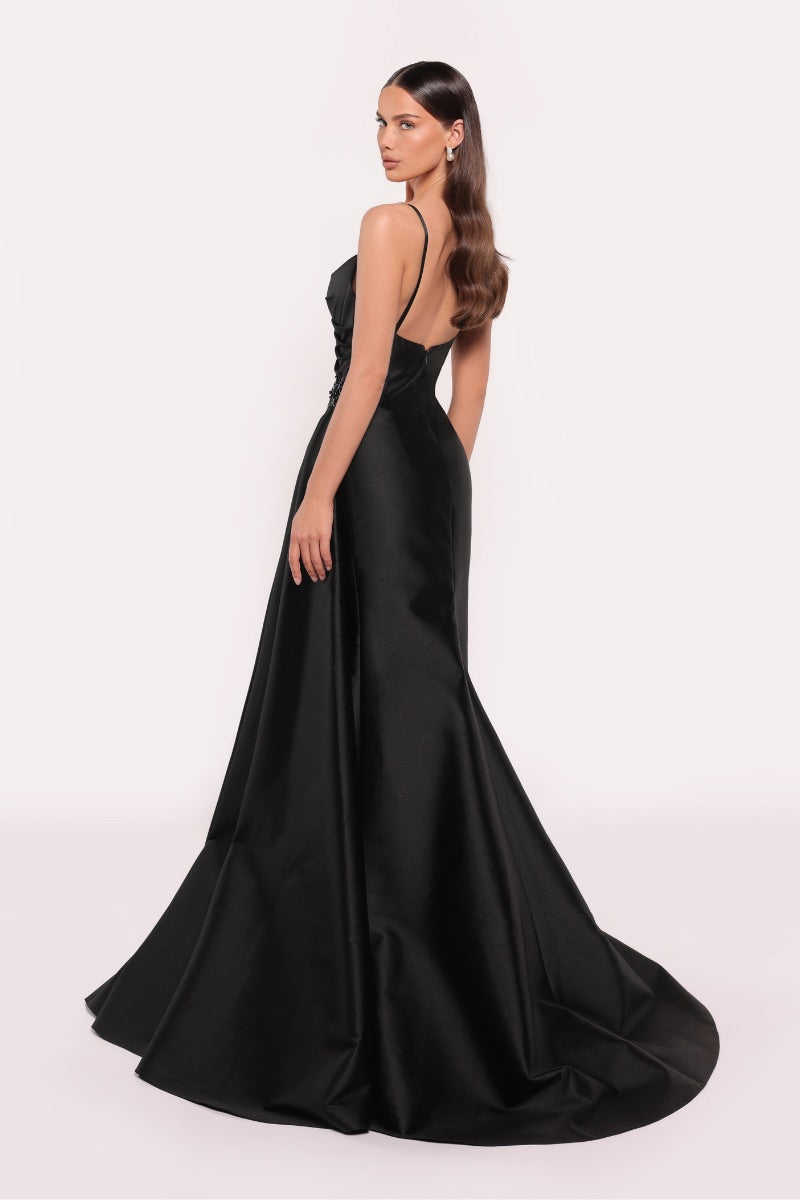 LEOVEL DRESS IN BLACK - CULT MIA