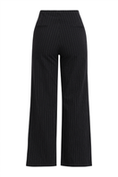 Summer Away Lucca pants in vintage blue, casual pants with a relaxed fit and comfortable fabric, shown laid flat.