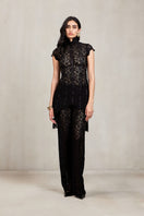Deme By Gabriella Carly co-ord set in black featuring a matching top and pants, stylish and comfortable for casual wear.
