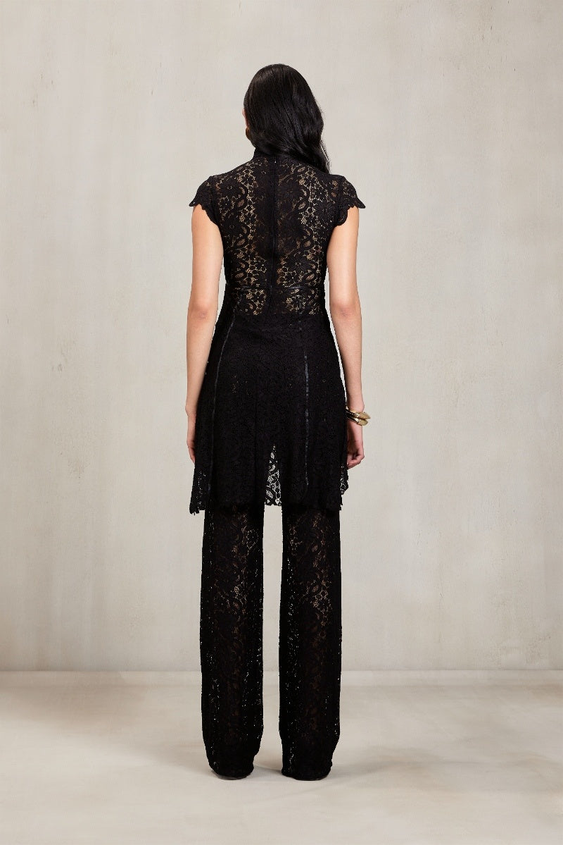 Deme By Gabriella Carly co-ord set in black featuring a matching top and pants ensemble for stylish everyday wear.
