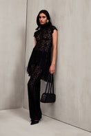 Deme By Gabriella Carly co-ord set in black featuring matching top and pants, stylish and comfortable casual wear.
