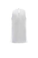 White Bochum shirt by Lekieu, featuring a classic fit with buttons and collar, displayed on a hanger.