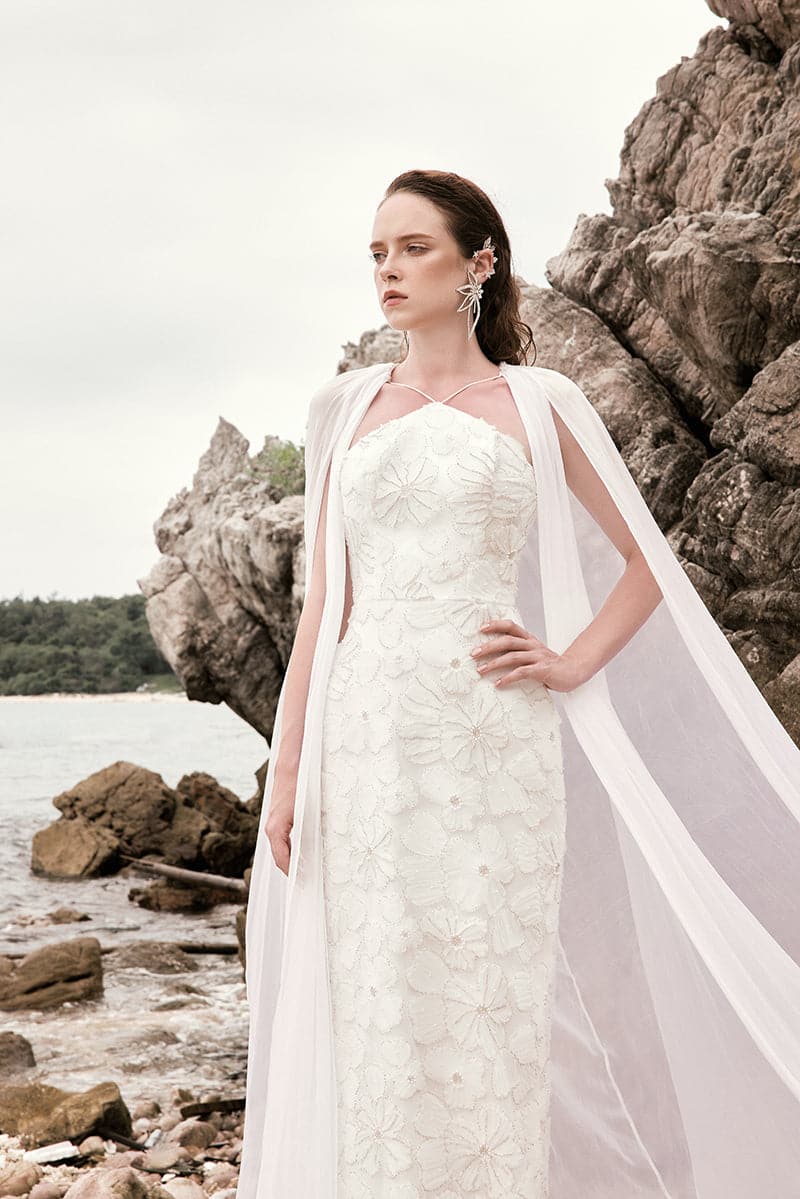 ANGELINA 3D FLORAL LACE  DRESS | 21Six | CULT MIA