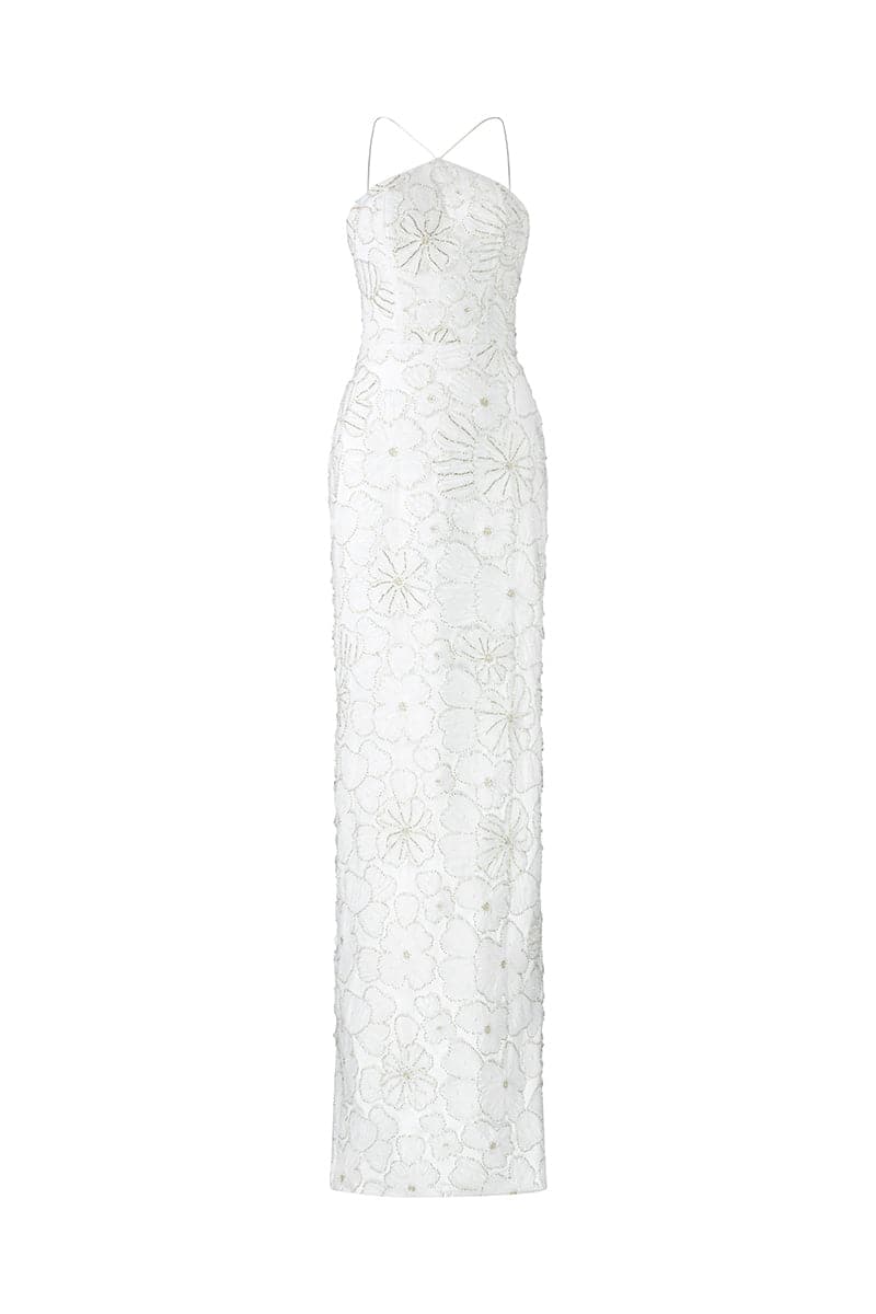 ANGELINA 3D FLORAL LACE  DRESS | 21Six | CULT MIA