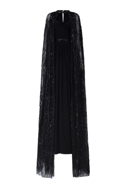 トップス Clala layered set black 21six-celina-crystal-lace-