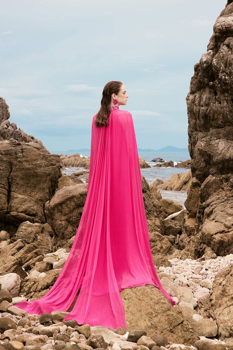 GABRIELLE CHIFFON SEQUINS DRESS | 21Six | CULT MIA