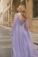 21Six Veri Peri Dalia silk cut-out gown, featuring a flowing maxi dress with elegant cut-outs and vibrant Veri Peri color.