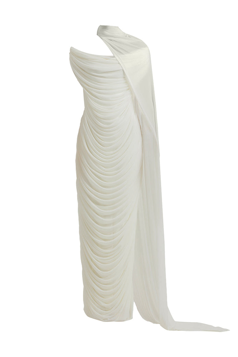 Elegant Venice gown by Deme By Gabriella, flowing fabric and intricate details perfect for formal occasions.